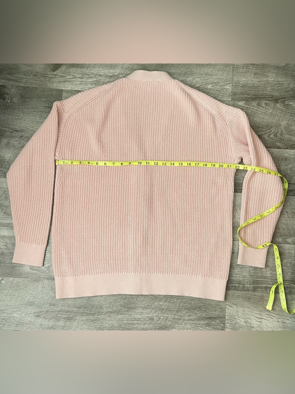 Haven Well Within Organic Cotton
Shaker Stitch Cardigan, - Picture 5 of 7